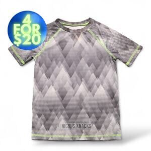 4/$20 - Jumping Beans Boys Gray Graphic Print Activewear T-Shirt Size 7